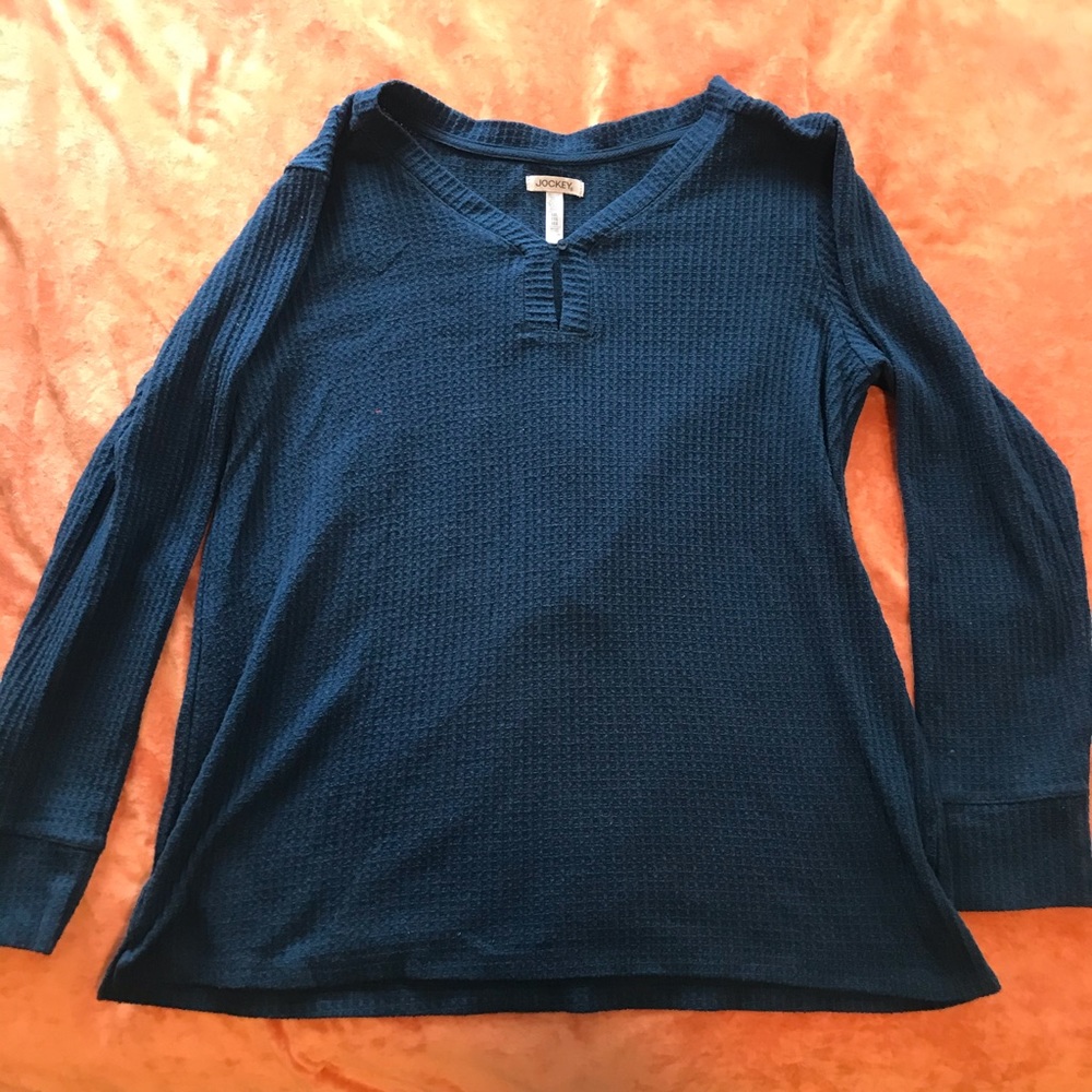 Jockey waffle-knit long sleeve